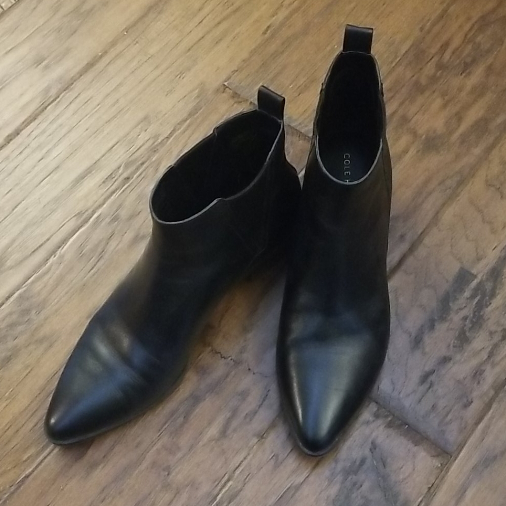 Cole Haan Marinne pointed toe leather Chelsea